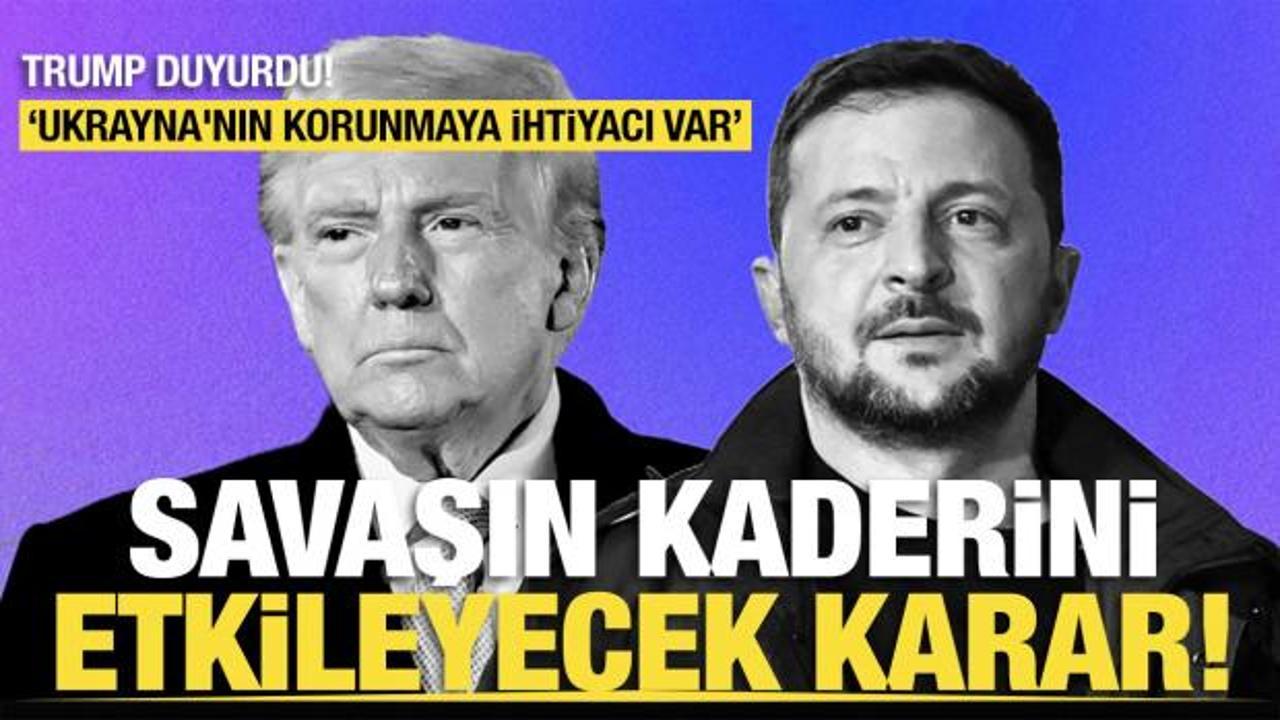 Son dakika...Trump: "Ukrayna&rsquo;ya &ccedil;ok ihtiya&ccedil; duydukları Patriotları g&ouml;ndereceğiz"