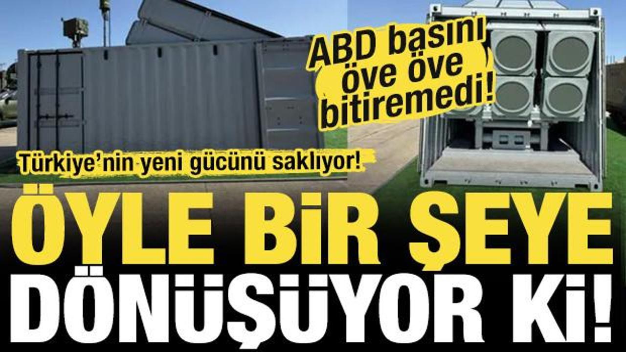 ABD basını öve öve bitiremedi: 'Mükemmel kamuflaj' Konteyner füze fırlatıcısına dönüşüyor!