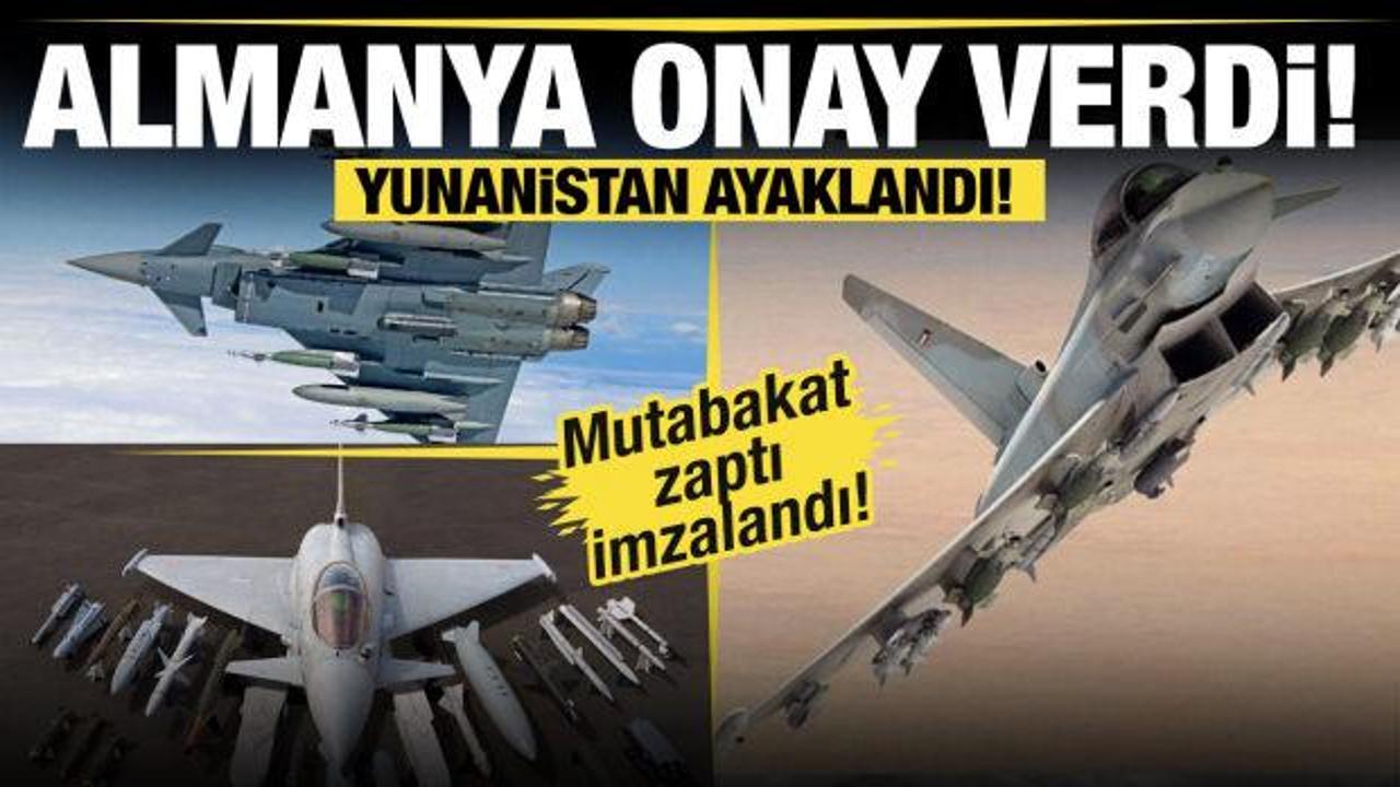 Almanya onay verdi Yunanistan ayaklandı! Mutabakat zaptı imzalandı!