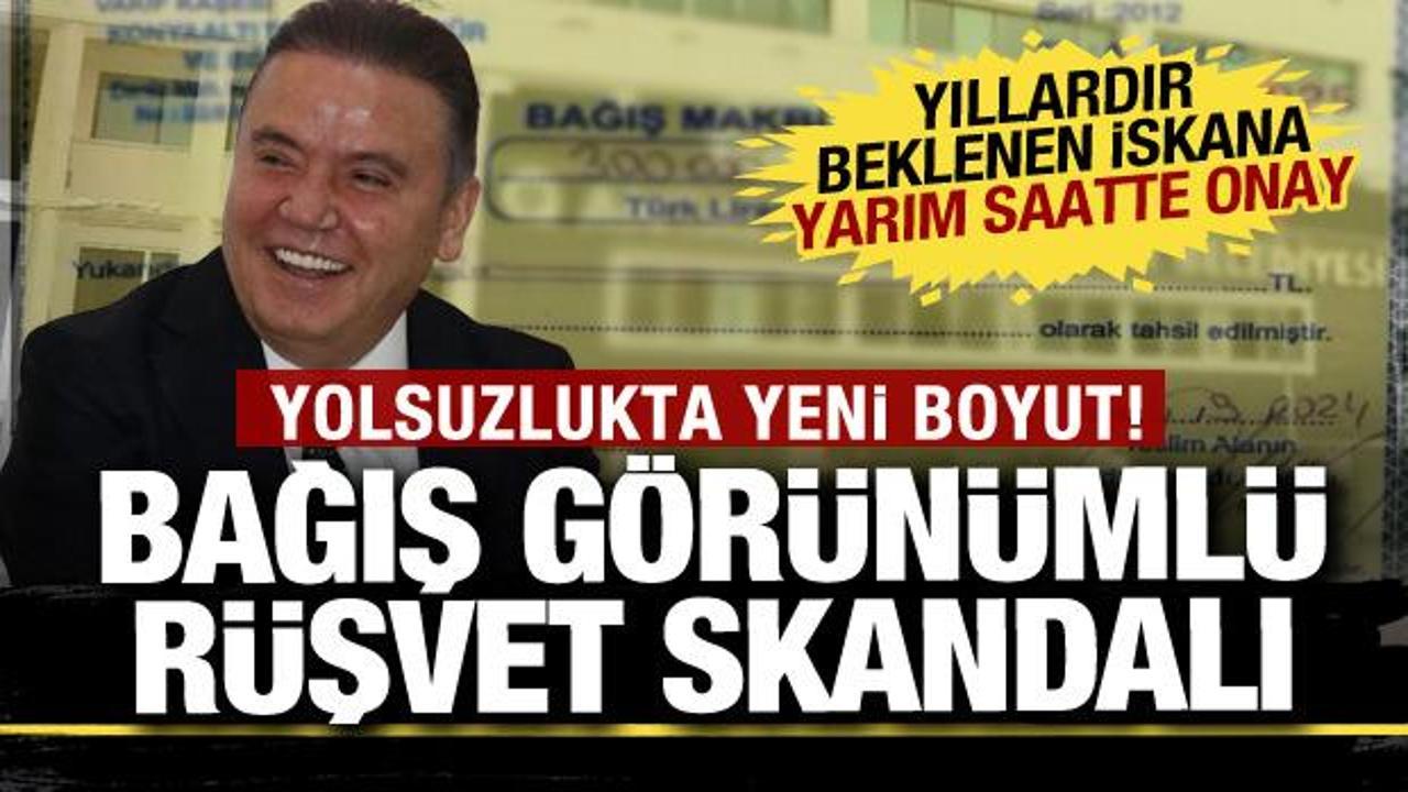 Antalya Büyükşehir Belediyesi'nde bağış görünümlü rüşvet skandalı!