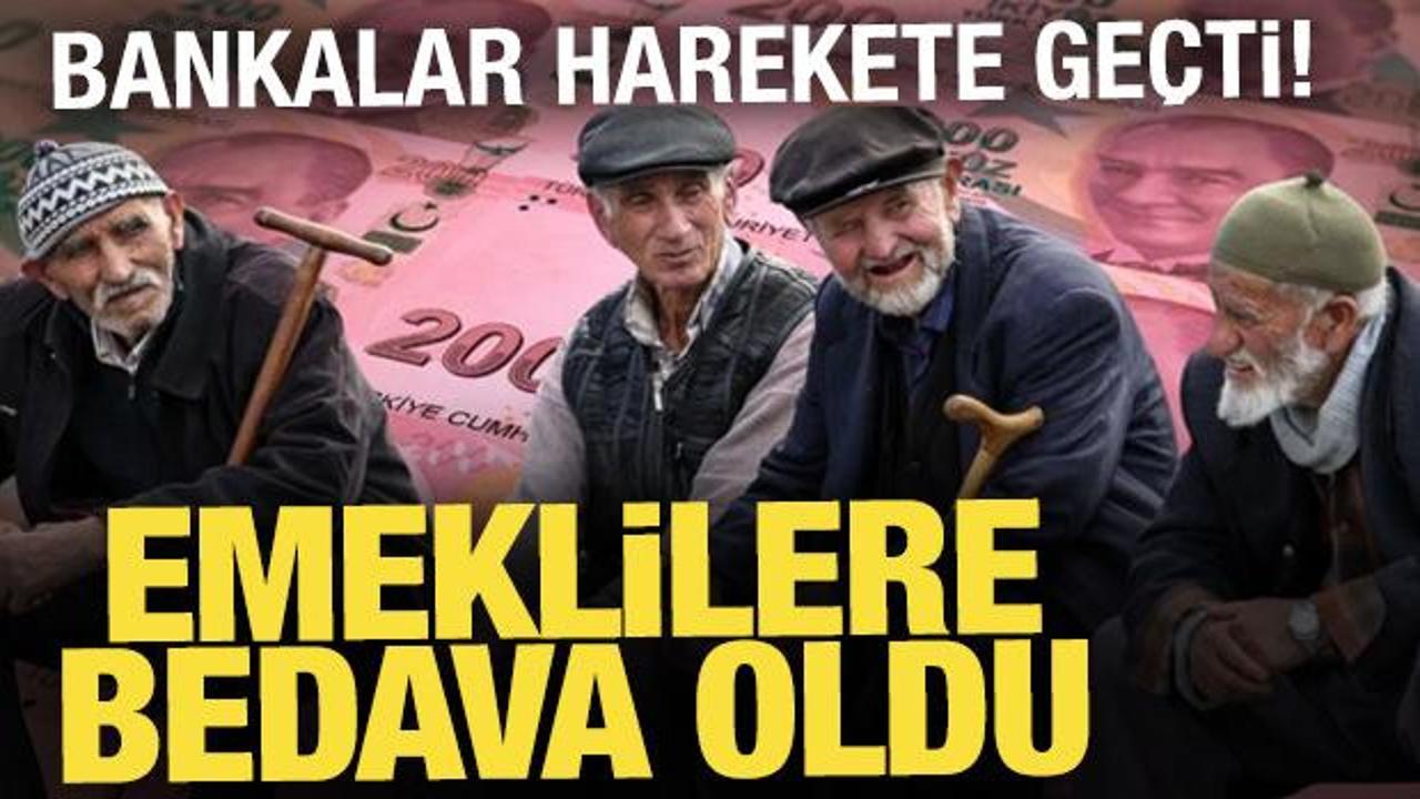 Bankalar harekete ge&ccedil;ti! Emeklilere bedava HGS ve otopark imkanı