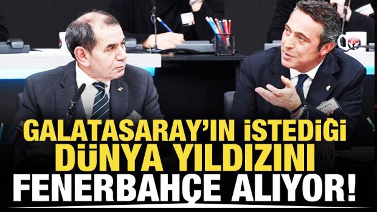 Galatasaray'ın istediği d&uuml;nya yıldızını Fenerbah&ccedil;e alıyor! Kul&uuml;b&uuml; izin verdi