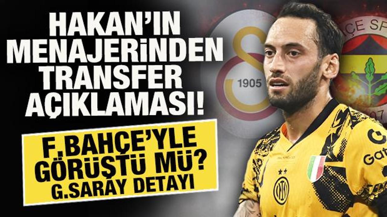 Hakan &Ccedil;alhanoğlu i&ccedil;in resmi a&ccedil;ıklama: Fenerbah&ccedil;e ile g&ouml;r&uuml;şt&uuml; m&uuml;? G.Saray detayı