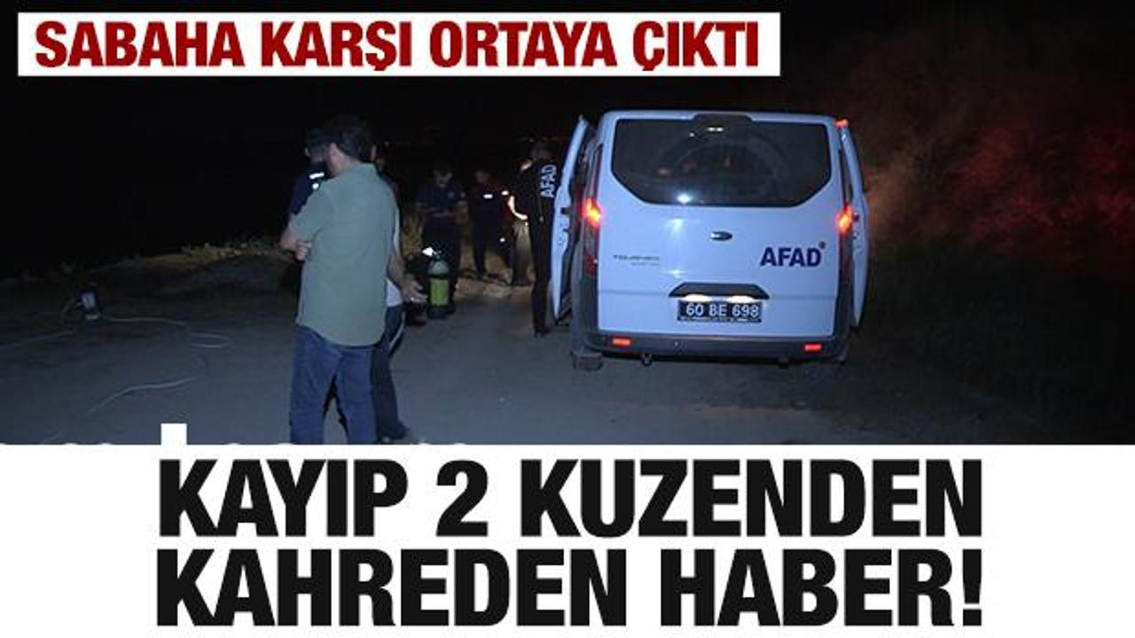 Kayıp olarak aranan 2 kuzenden kahreden haber!