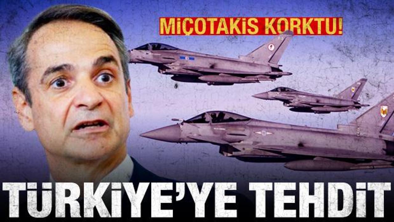 Mi&ccedil;otakis'ten T&uuml;rkiye'ye Eurofighter tehdidi: SAFE'e erişimi engelletirim