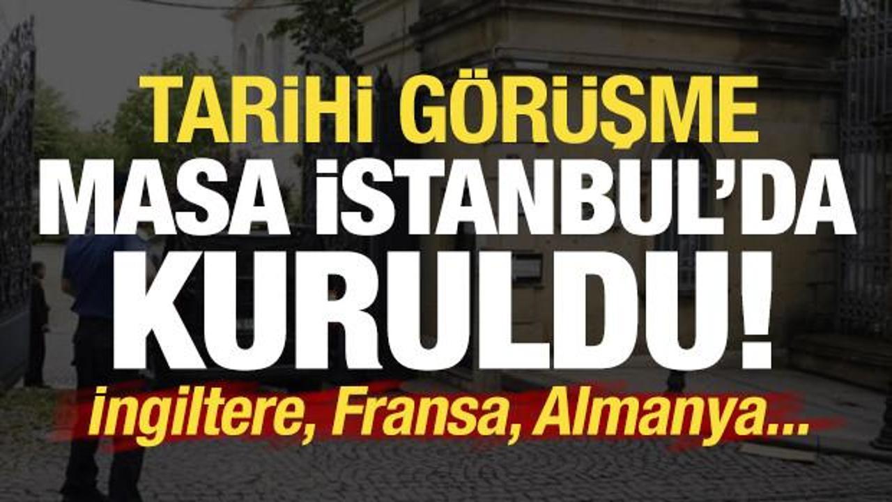 Son dakika: İran, İngiltere, Fransa ve Alman heyetleri İstanbul'da bir araya geldi!