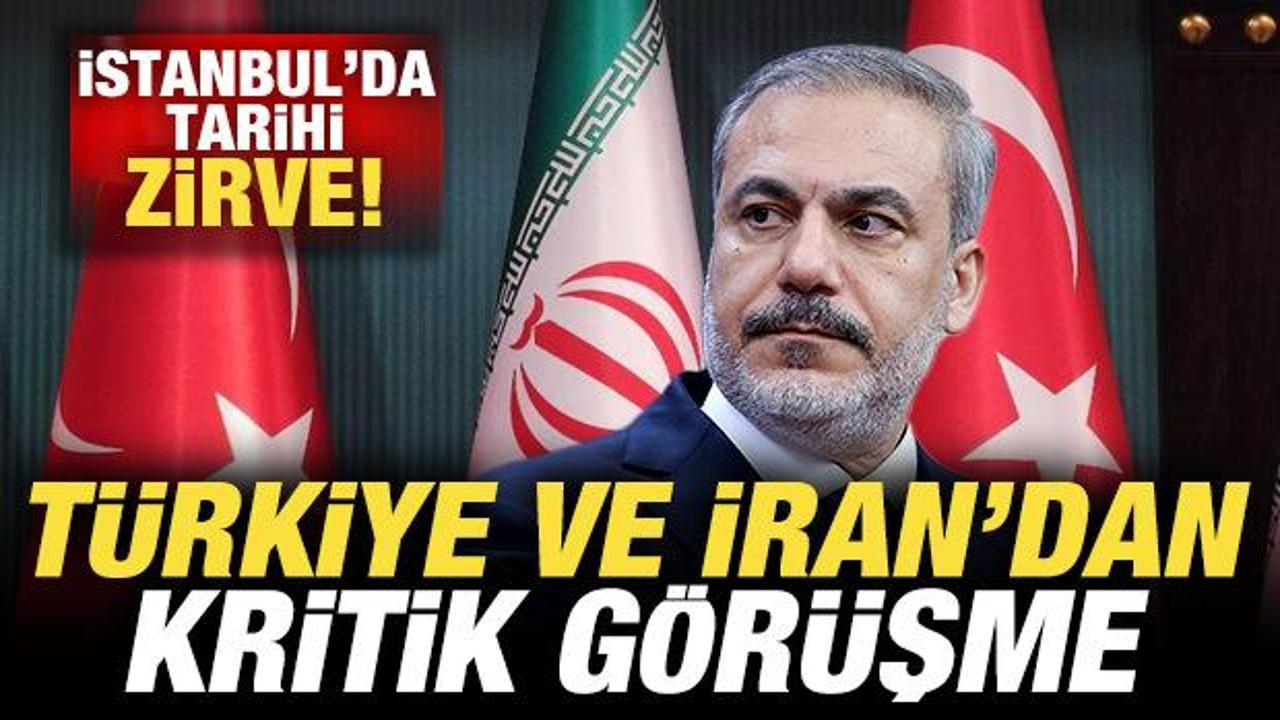 T&uuml;rkiye ve İran'dan son dakika g&ouml;r&uuml;şmesi! 4 &uuml;lkeden İstanbul'da tarihi zirve