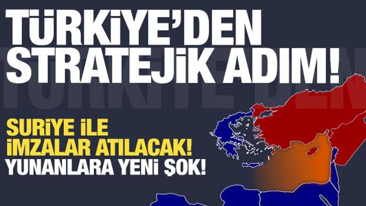Türkiye'den Doğu Akdeniz'de stratejij adım! Anlaşma imzalanıyor...Yunanistan çıldıracak