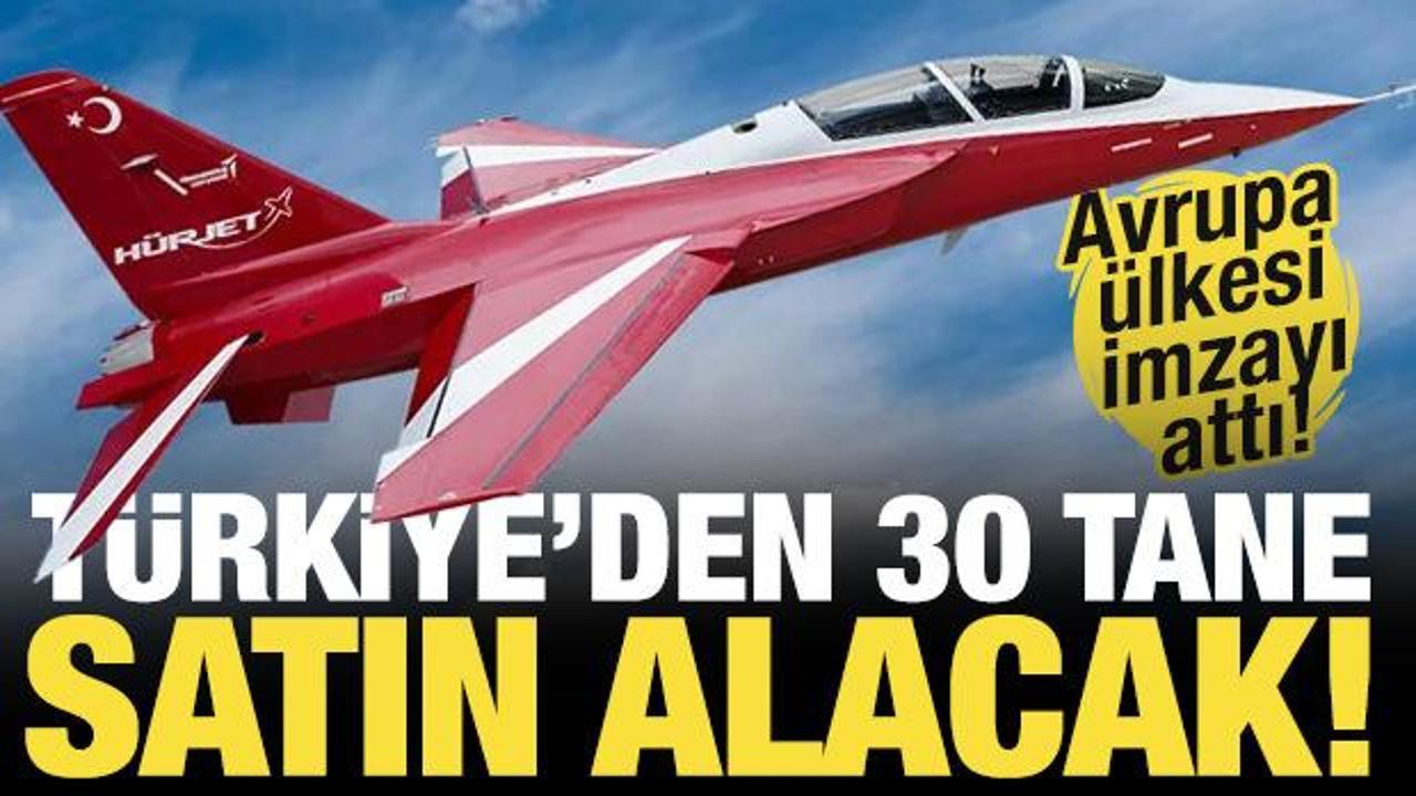 TUSAŞ'tan Airbus ile yeni anlaşma: İspanya'ya 30 HÜRJET satılacak