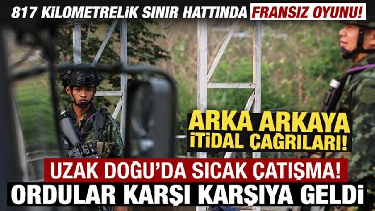 Uzak Doğu'da sıcak çatışma! Ordular karşı karşıya geldi