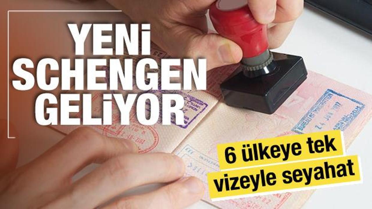 Yeni 'Schengen' vizesi yolda! Tek başvuruyla 6 ülkeye seyahat edilecek