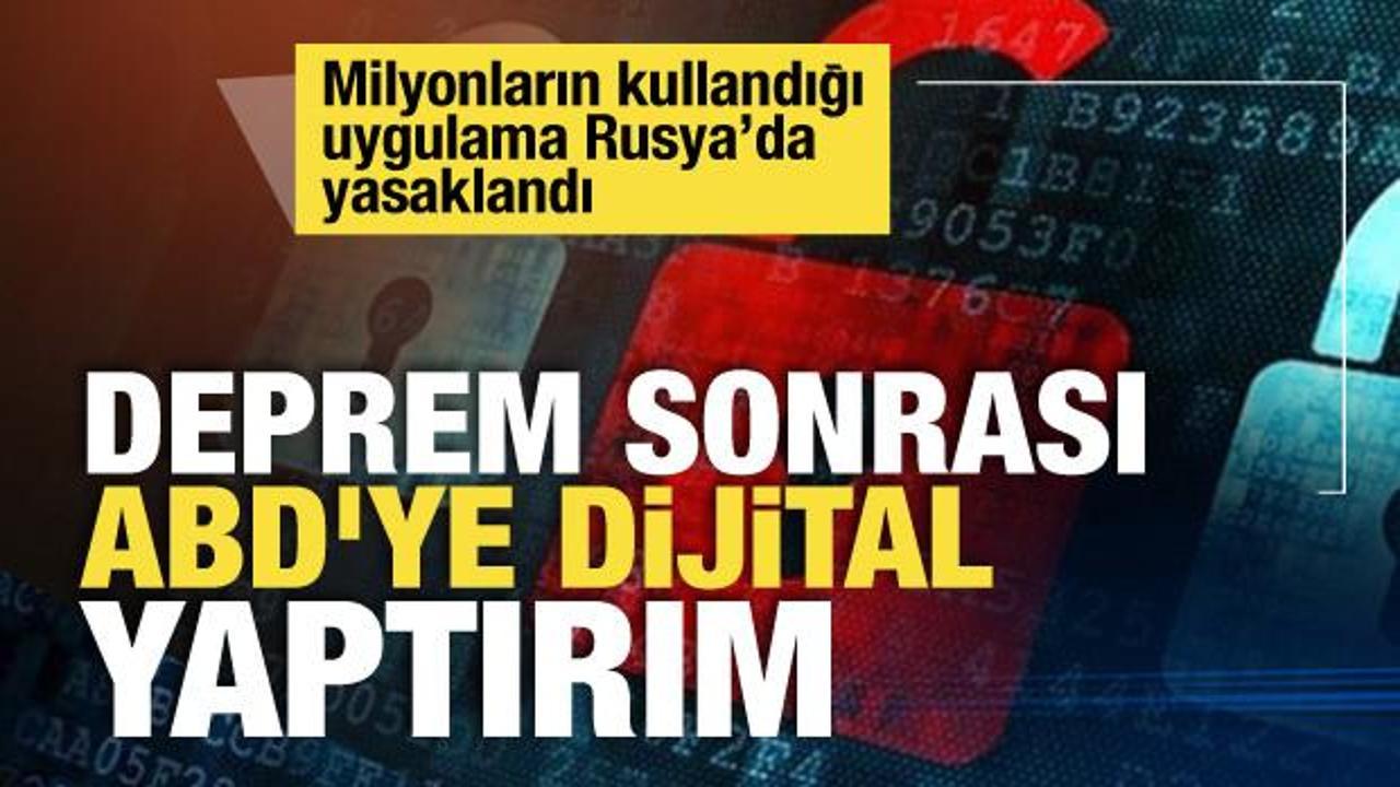 8.8'lik deprem sonrası Rusya'dan ABD hamlesi: Milyonların kullandığı uygulamayı yasakladı
