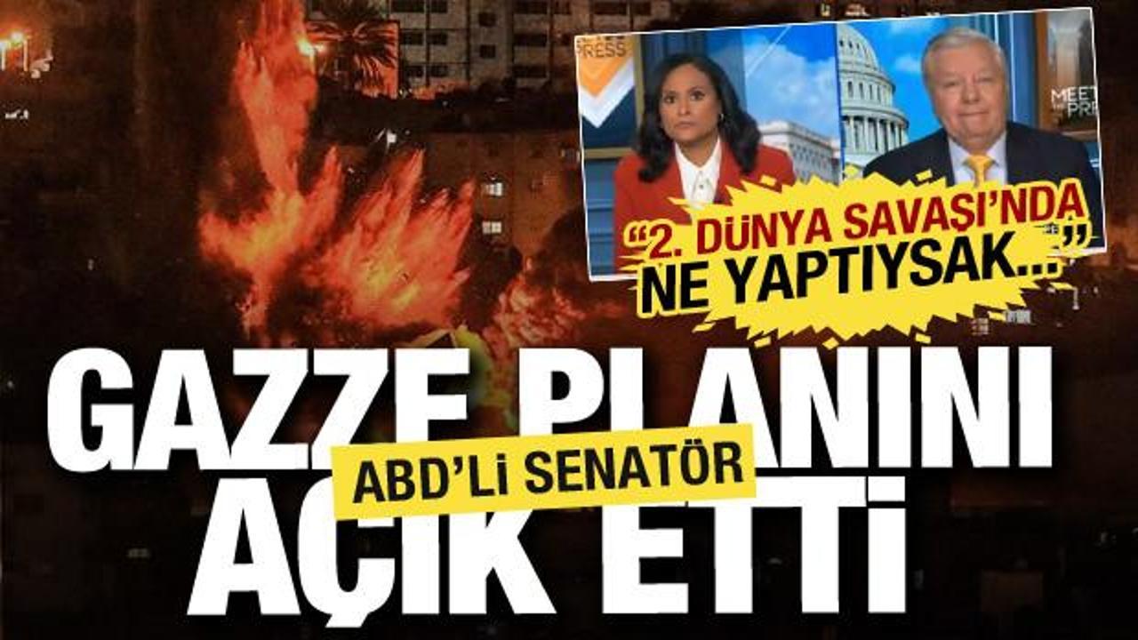 ABD'li senat&ouml;rden acımasız Gazze itirafı: İkinci D&uuml;nya savaşında ne yaptıysak...