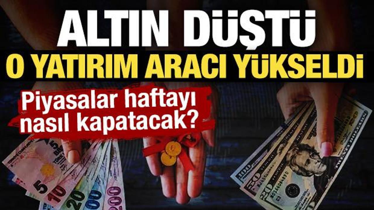 Altın geriliyor, dolar ve borsa güç topluyor! 