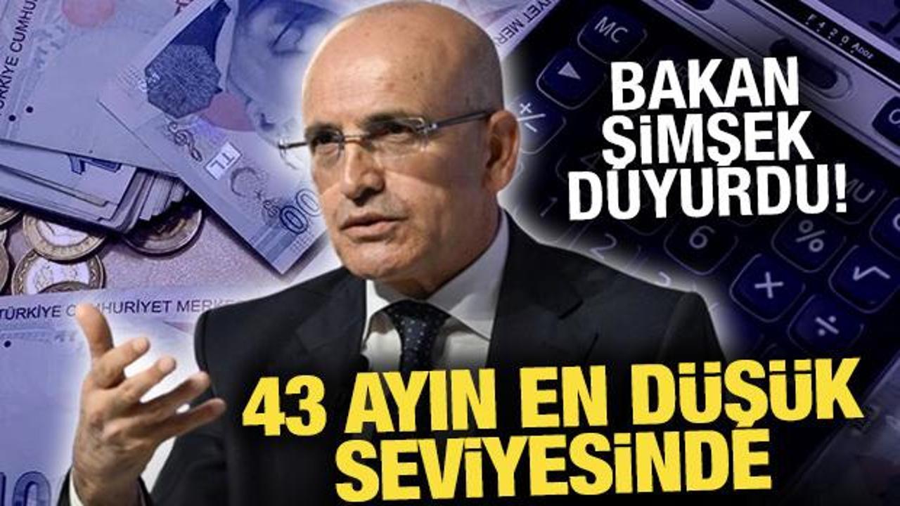 Bakan Şimşek: Enflasyon beklentisi 43 ayın en düşük seviyesinde