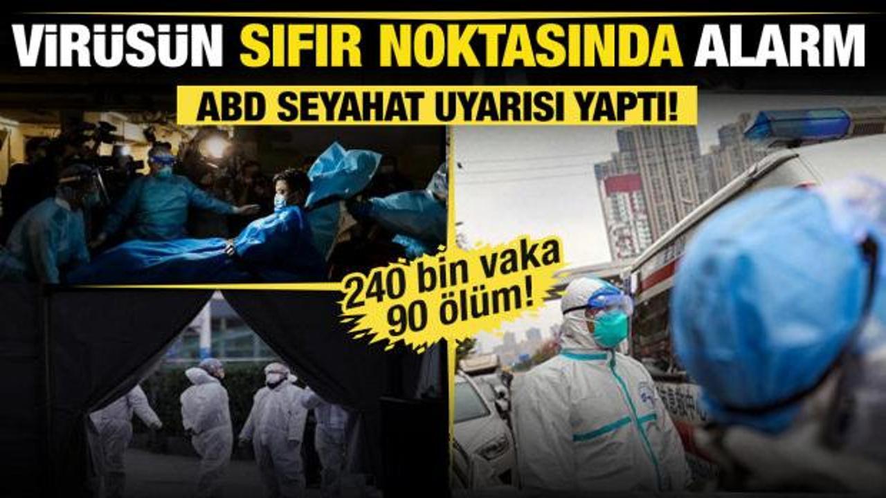 &Ccedil;in&rsquo;de &ouml;l&uuml;mc&uuml;l vir&uuml;s alarmı! ABD&rsquo;den seyahat uyarısı! 