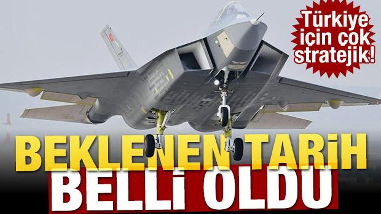 KAAN'da yerli motor için tarih verildi