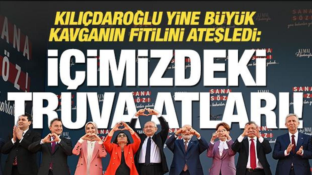 Kılıçdaroğlu hezimetin faturasını 6'lı masaya çıkardı: Muhalefetteki truva atları