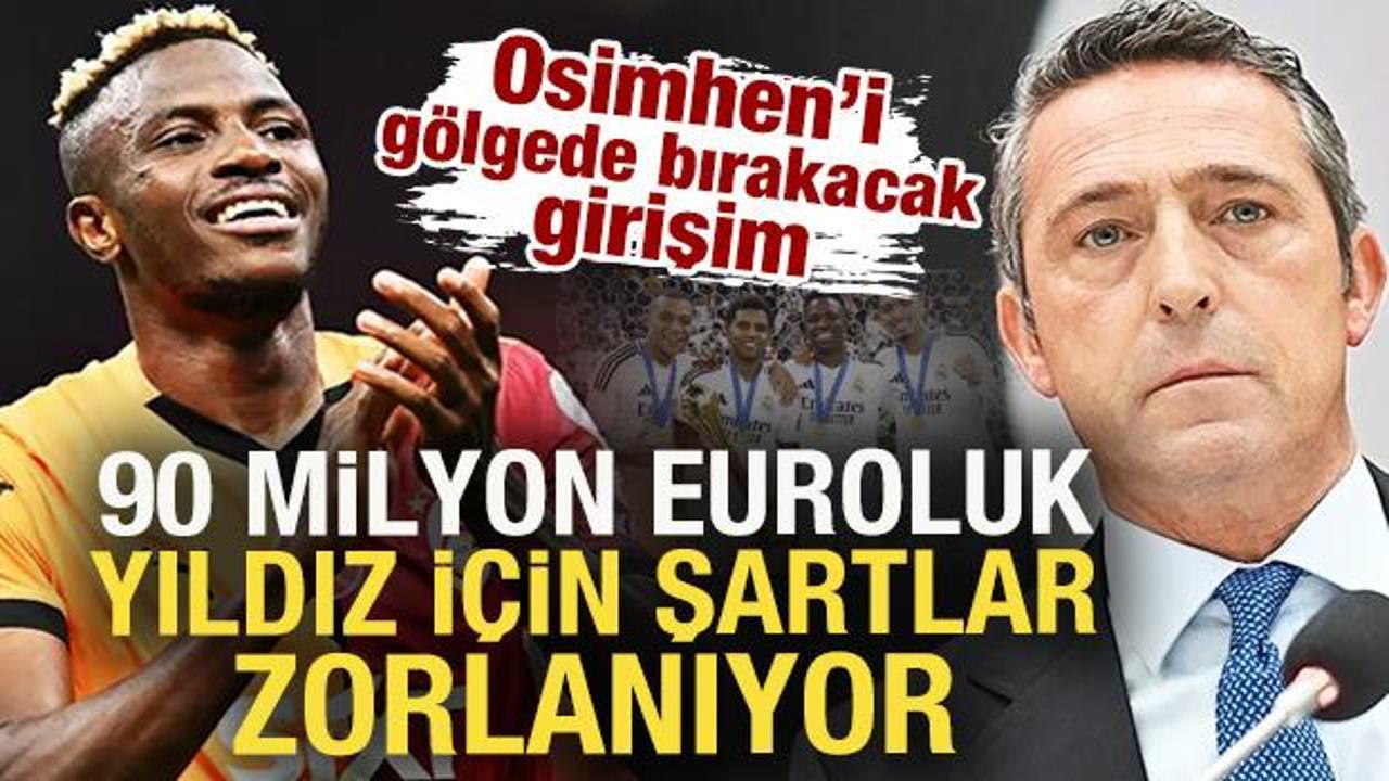 Osimhen'i g&ouml;lgede bırakacak girişim! Fenerbah&ccedil;e 90 milyon euroluk yıldızın peşinde
