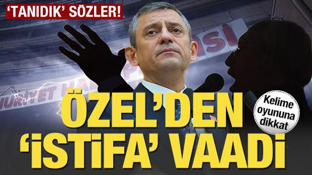 &Ouml;zg&uuml;r &Ouml;zel se&ccedil;im sonrası istifa edeceği tabloyu a&ccedil;ıkladı... İkinci Kılı&ccedil;daroğlu vakası mı?