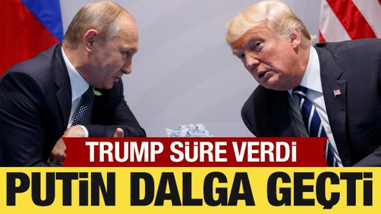 Putin'den Trump'a manidar gönderme! 