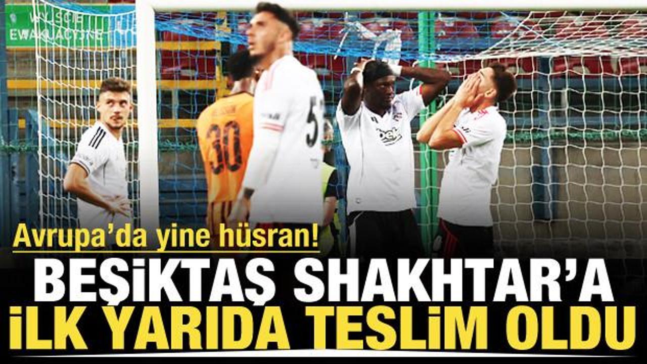 Avrupa'da yine hüsran! Kartal ilk yarıda teslim oldu