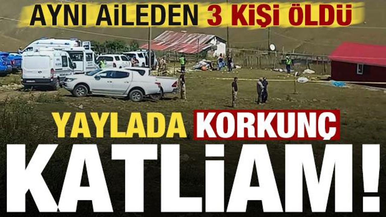 Son dakika haberi... Yaylada korkun&ccedil; olay: 3 kişi hayatını kaybetti!