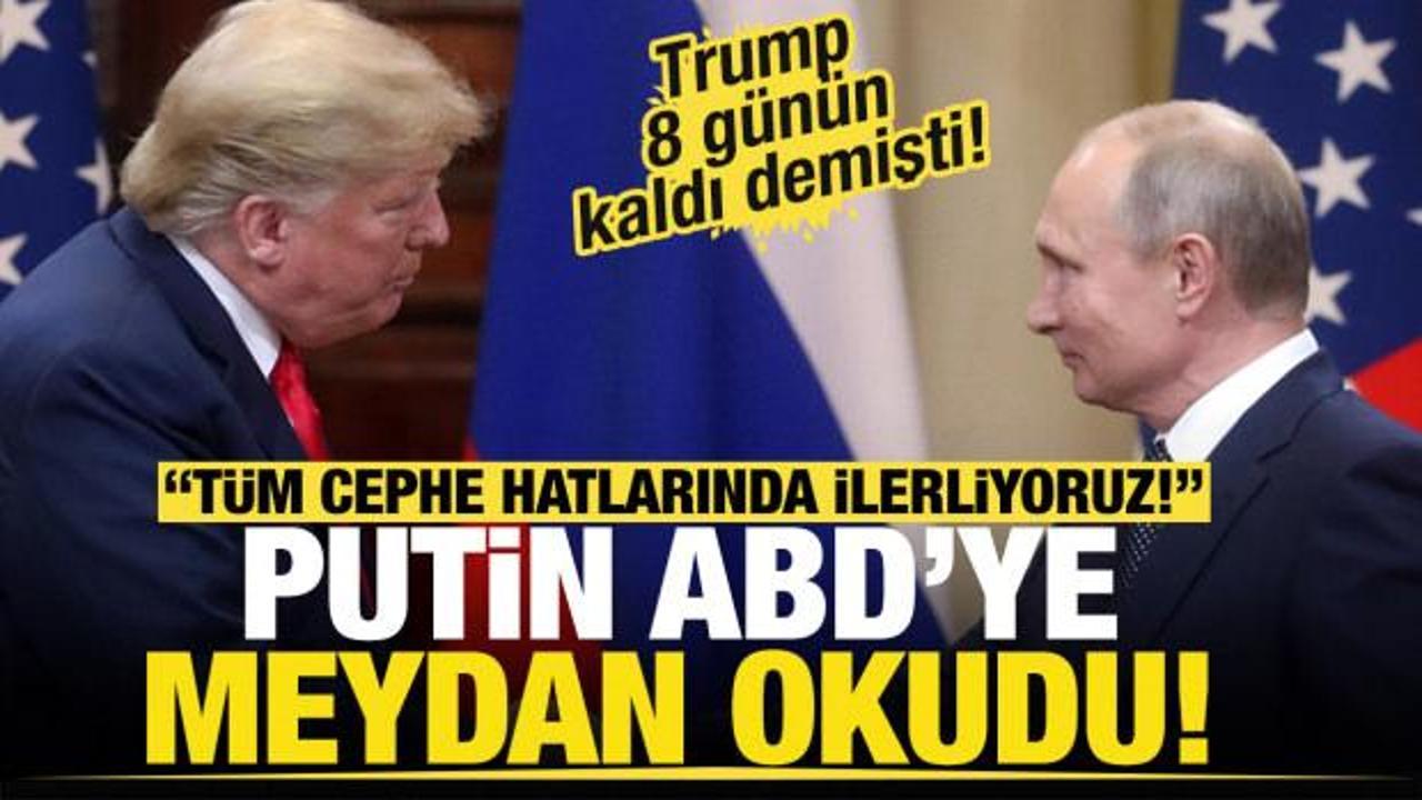 Son dakika...Putin'den flaş Ukrayna açıklaması: "Birliklerimiz tüm cephelerde ilerliyor!"