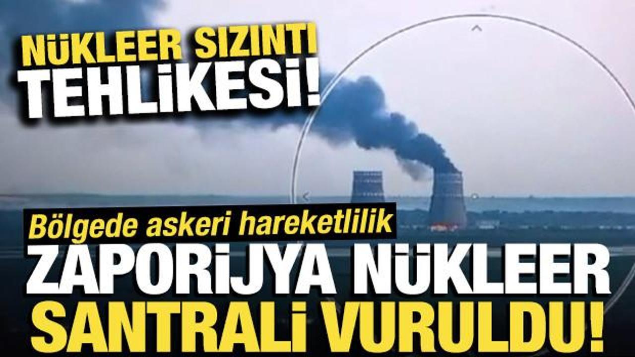 Ukrayna'daki Zaporijya N&uuml;kleer Santrali vuruldu