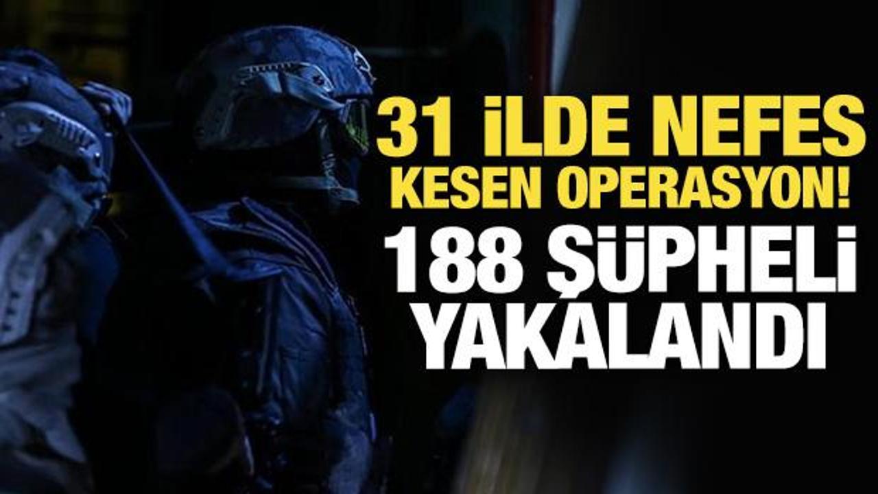 31 ilde 225 vatandaşı dolandırdılar! 188 ş&uuml;pheli yakalandı