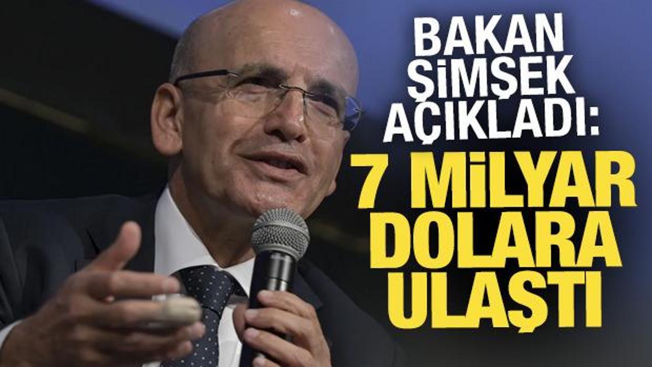 Bakan Şimşek: 2025’te sağlanan dış kaynak tutarı 7 milyar dolara ulaştı