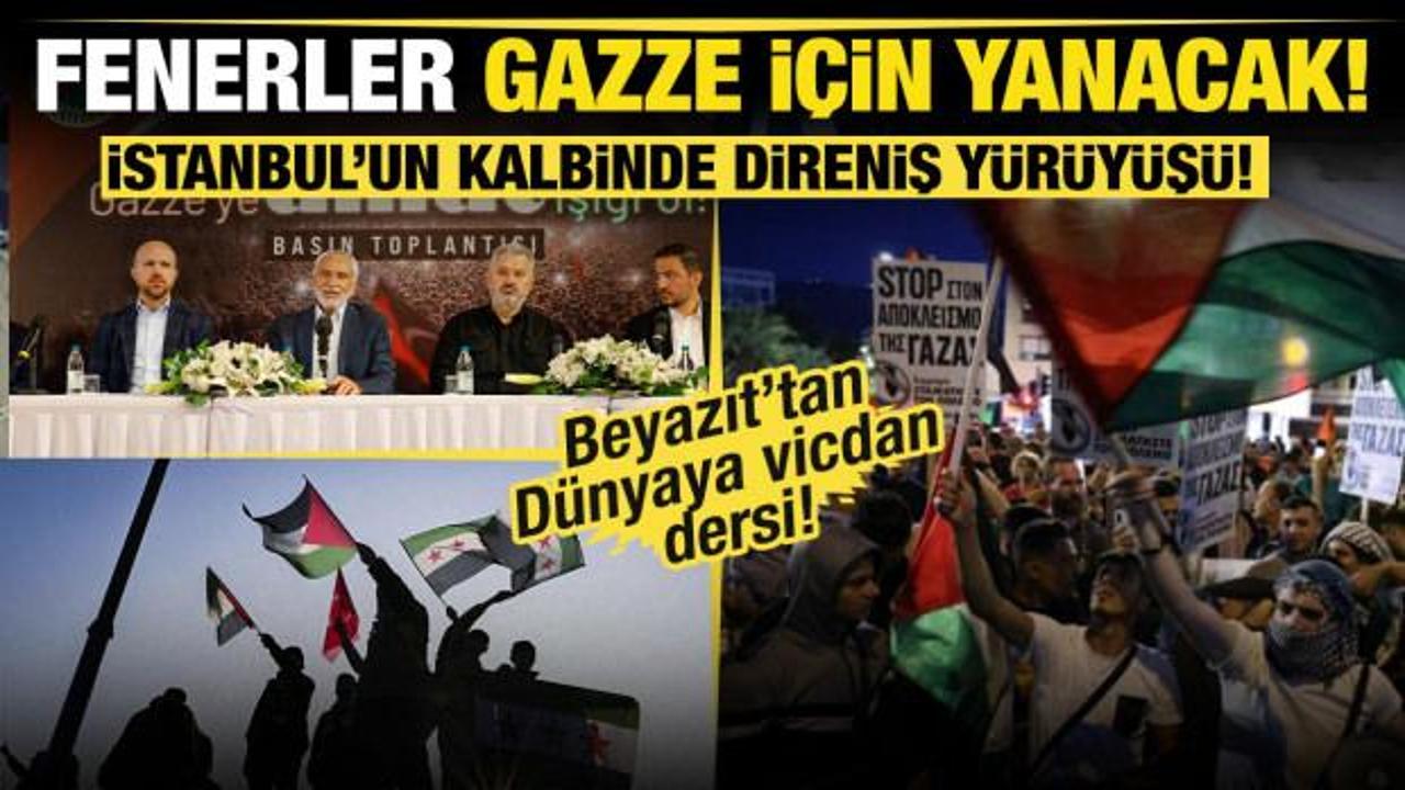 Bilal Erdoğan’dan Gazze yürüyüşüne davet! 9 Ağustos’ta fenerlerle Beyazıt’a!