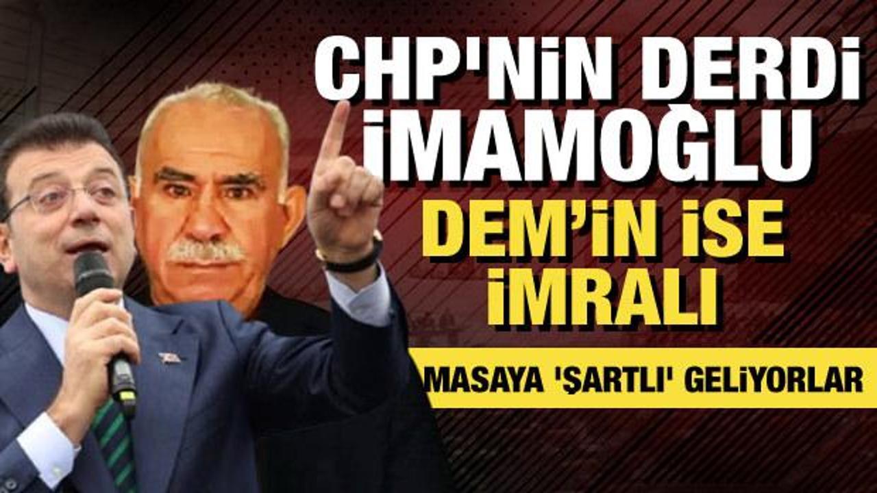 CHP ve DEM komisyonda şartlarıyla masada: Gündem İmamoğlu ve İmralı