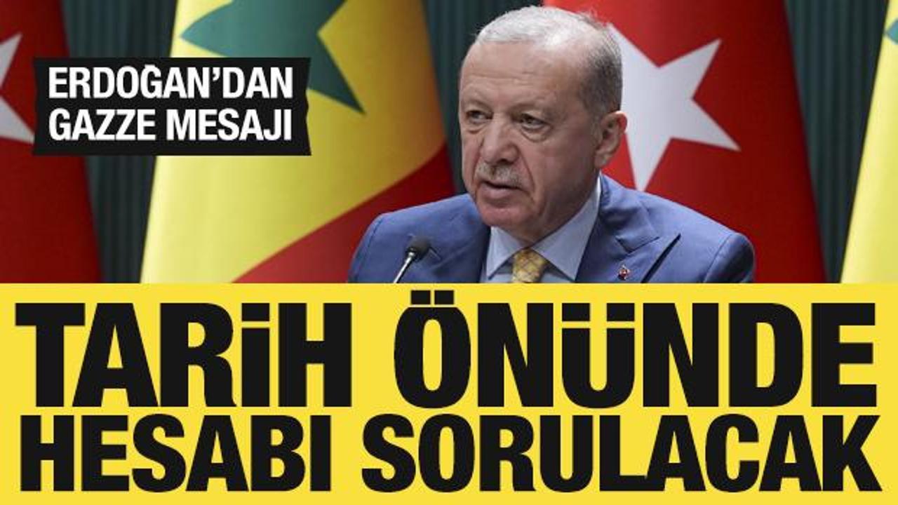 Cumhurbaşkanı Erdoğan: Masum yavruların hesabı sorulacak!