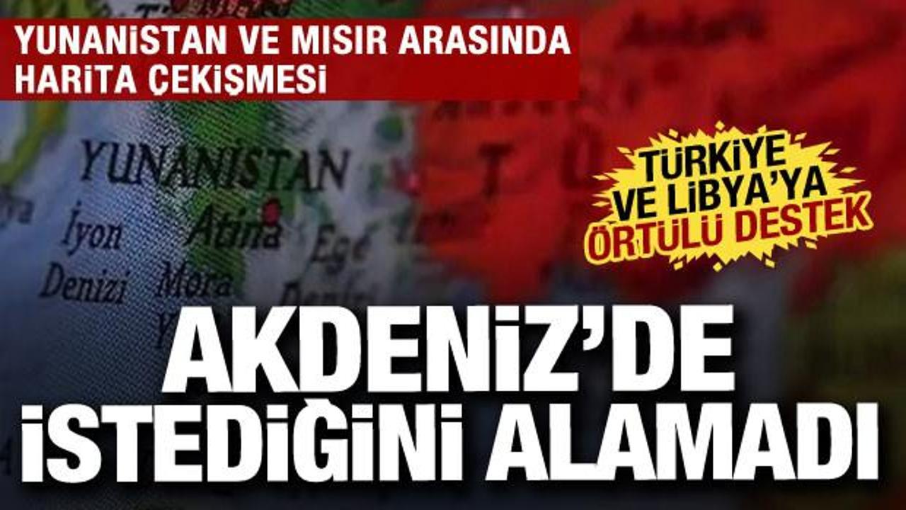Doğu Akdeniz'de krizi körükleyen hamle: Mısır Hükümeti'nden Yunanistan hamlesi!