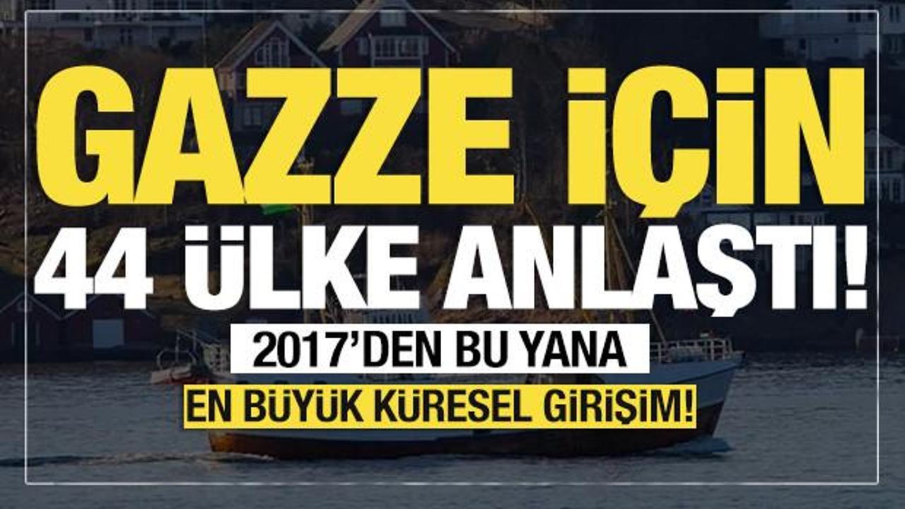 Gazze ambargosu "'K&uuml;resel Kararlılık' ile delinecek! Filo kutlu yola hazırlanıyor! 