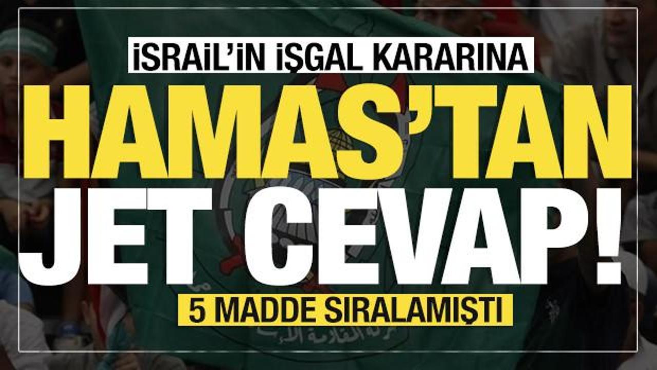 Gazze'nin 'tam' işgali kararına Hamas'tan cevap: İsrail ordusuna pahalıya patlayacak