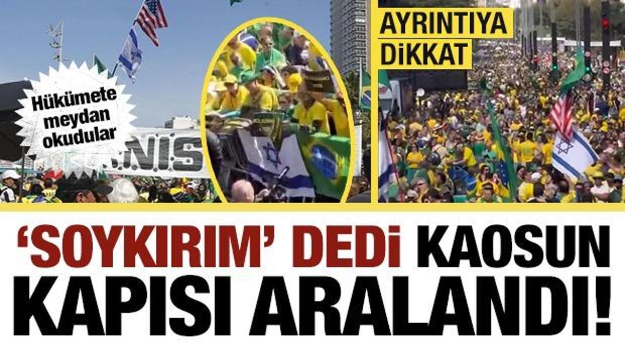İsrail soykırımını eleştirince kaosun kapısı aralandı! CIA-Mossad hayaleti Brezilya’da