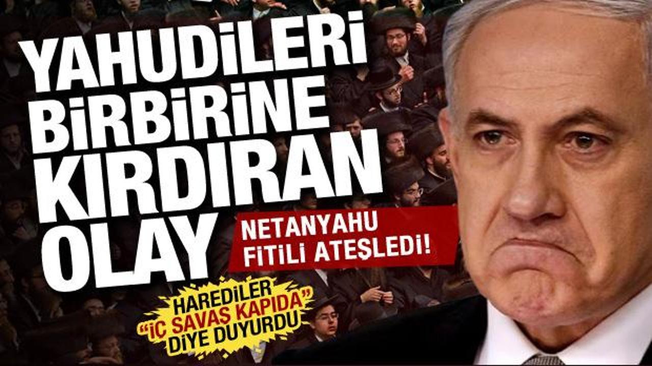 İsrail'de iç savaş kapıda: Haredi Yahudileri hükümete karşı harekete geçmeye hazırlanıyor!