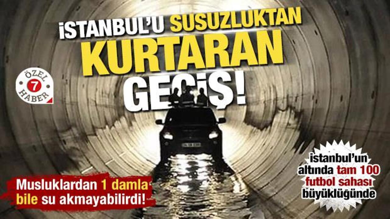 Musluklardan 1 damla bile su akmayabilirdi! İstanbul'u susuzluktan kurtaran 'geçiş'