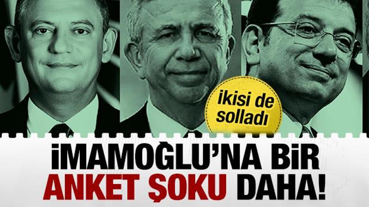 Özgür Özel ankette İmamoğlu'nu solladı! Yavaş'ın da gerisinde kaldı