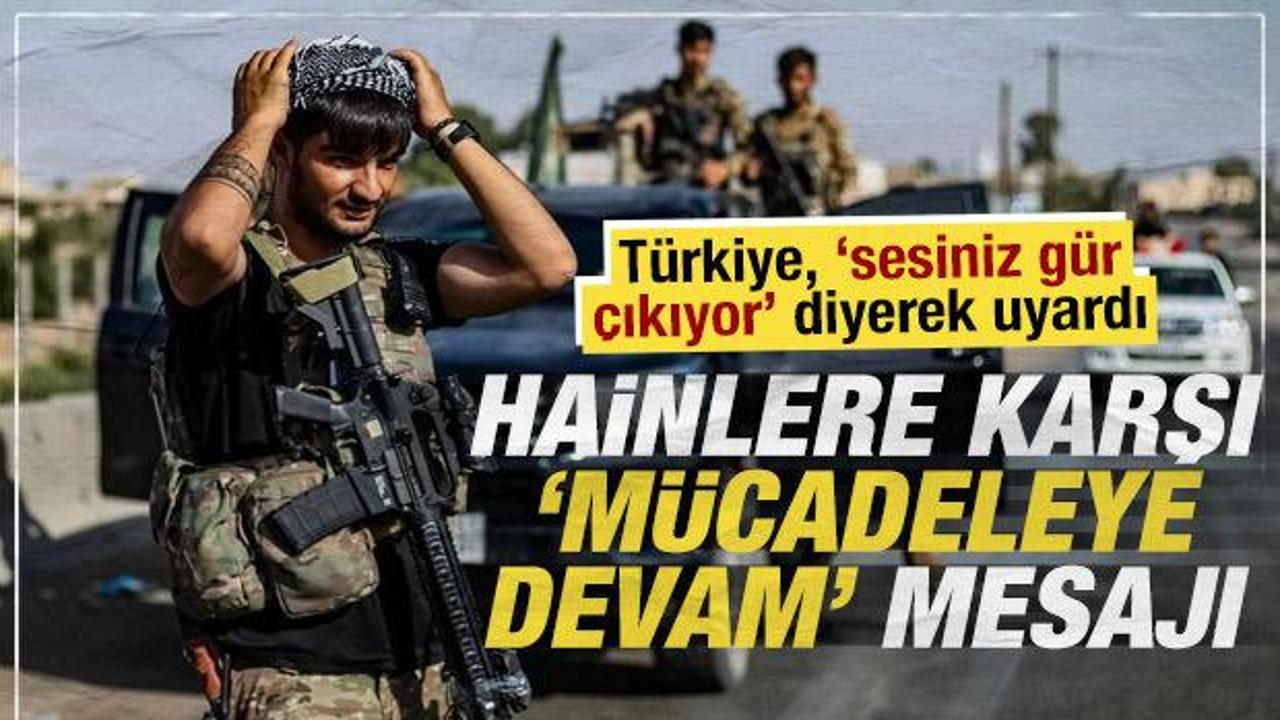 Son dakika: MSB’den Suriye açıklaması: ‘SDG, mutabakata uymuyor’