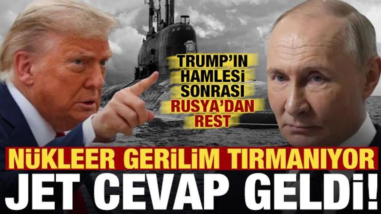 Son dakika: Rusya'dan Trump'a jet nükleer cevabı: Herkes dikkat etsin!