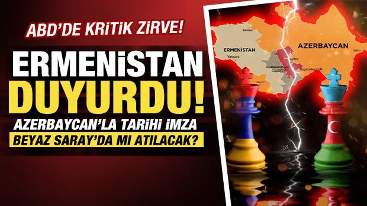 Trump'tan son dakika açıklama... Aliyev ile Paşinyan'ı Beyaz Saray'da ağırlayacak! 