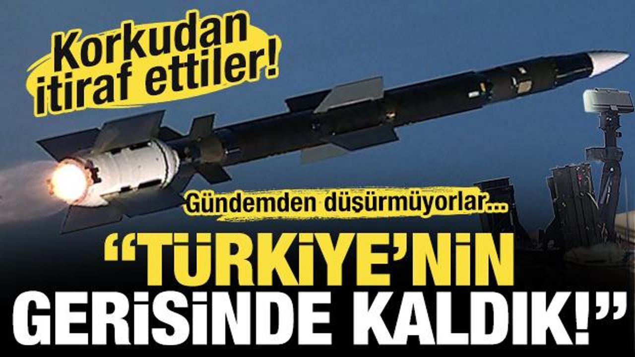 Yerli silah korkuttu! Açık açık itiraf ettiler: Türkiye'nin gerisinde kaldık!