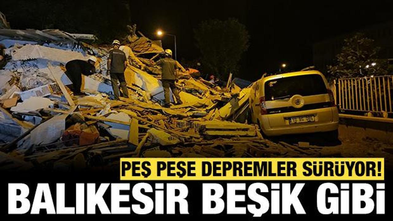 Balıkesir beşik gibi sallanıyor: Peş peşe depremler devam ediyor!