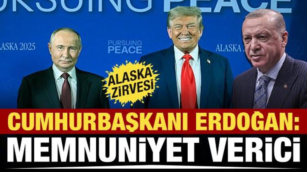 Cumhurbaşkanı Erdoğan'dan 'Alaska Zirvesi' mesajı