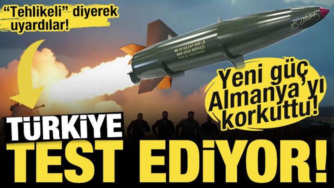 GAZAP, Almanya'yı korkuttu: 'Türkiye test ediyor' diyerek uyardılar