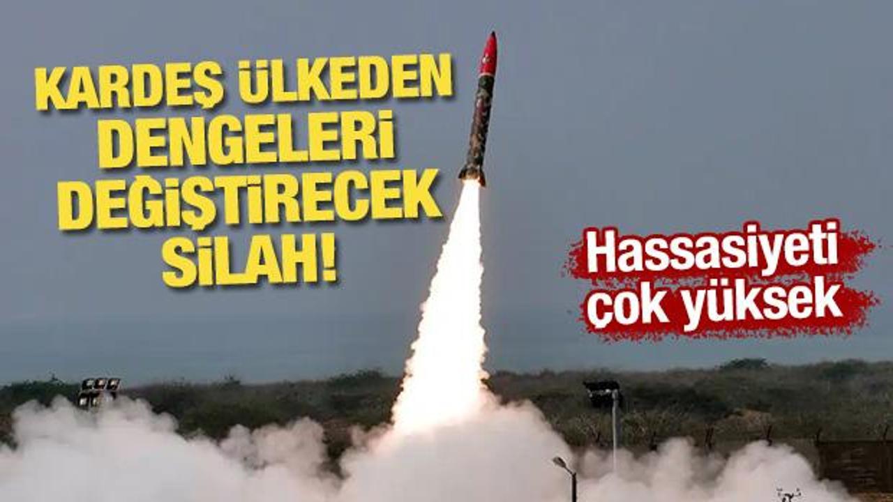 Kardeş &uuml;lkeden dengeleri değiştirecek silah! Hassasiyet kabiliyeti y&uuml;ksek
