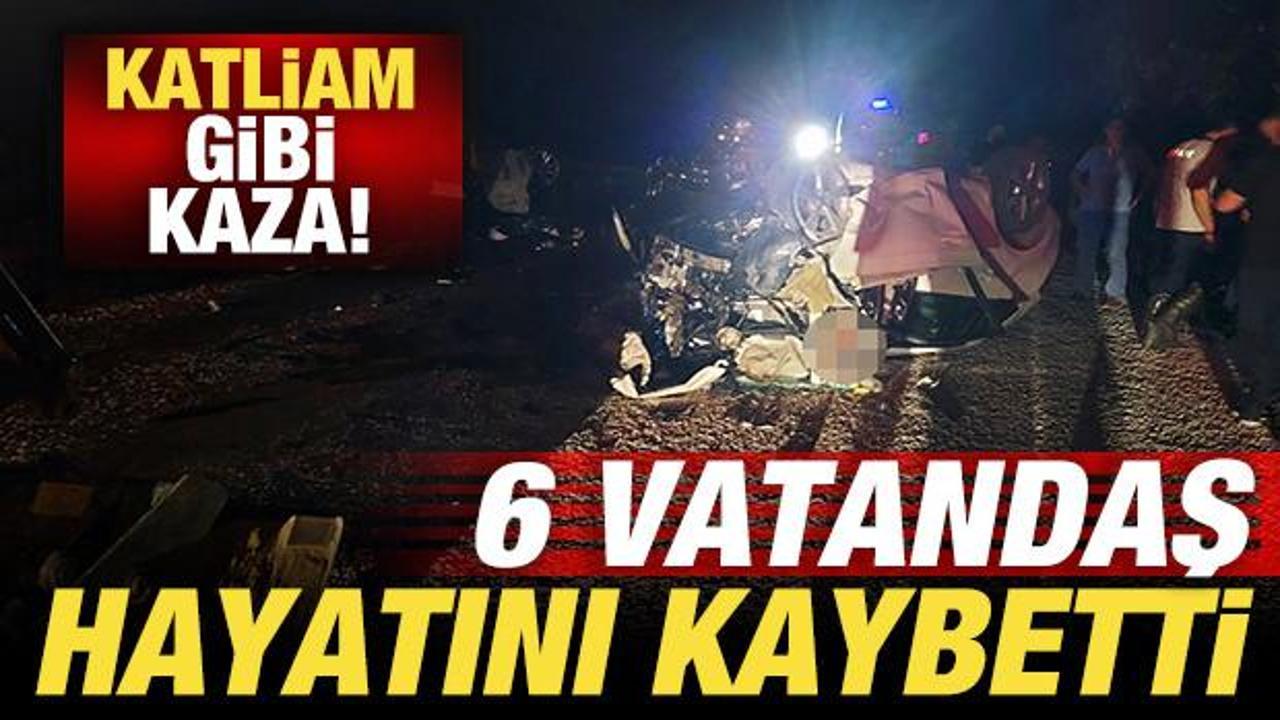 Son dakika: Çanakkale'de katliam gibi kaza: 6 vatandaş öldü